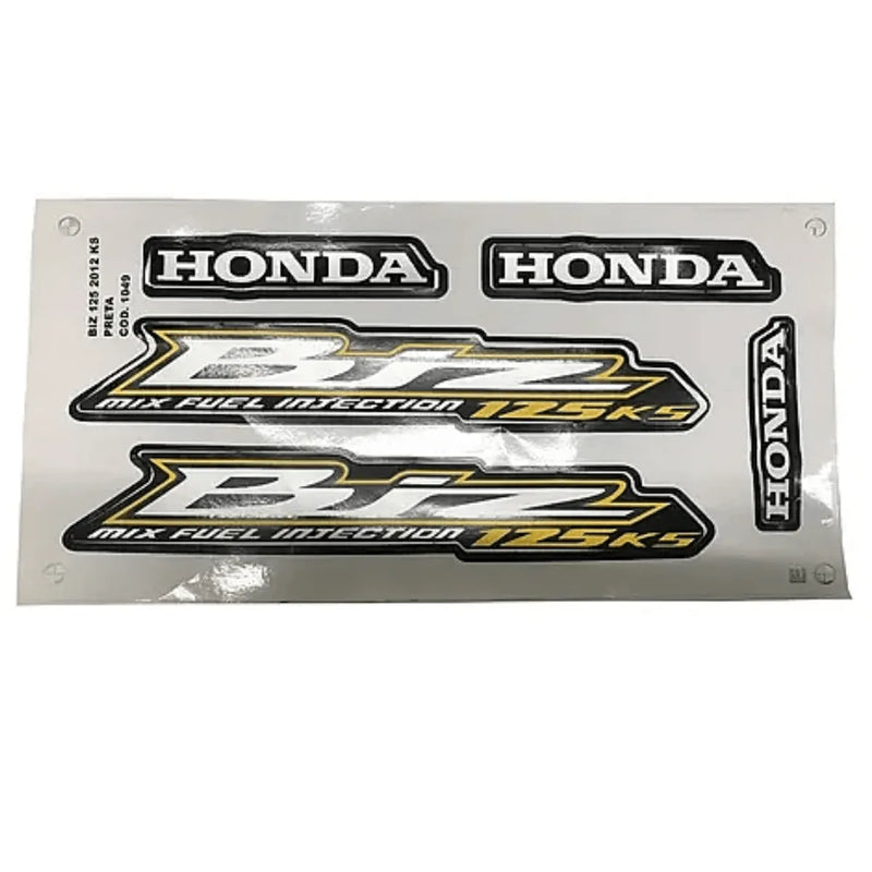 FAIXA BIZ125 KS 2012 PRETA 1049