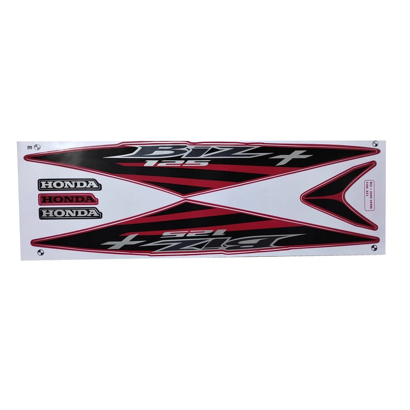 FAIXA BIZ125+ 2008 VERMELHA 823