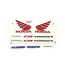 Kit Adesivos Honda CB 250 Twister 2016 Branca - Faixas Originais 1205