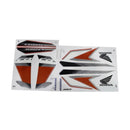 Kit Adesivos Honda CB 250 Twister 2017 Branca - Faixas Originais 1230