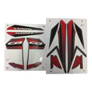 Kit Adesivos Honda CB 250 Twister 2017 Preta - Faixas Originais 1232