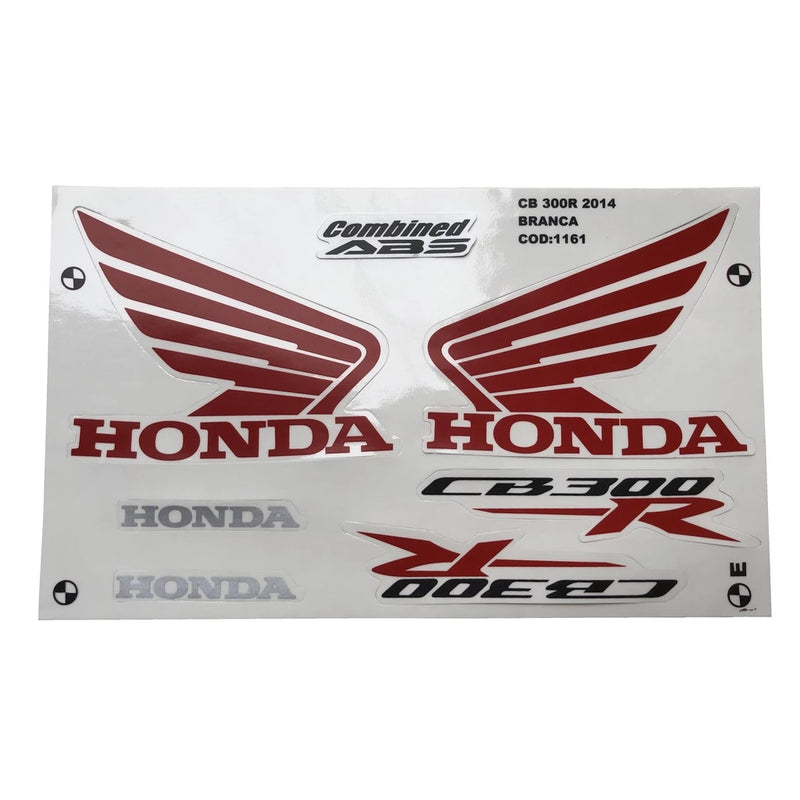 FAIXA CB 300 2014 BRANCA 1161