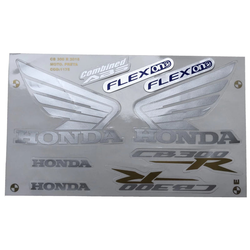 FAIXA CB 300 2015 PRETA 1175