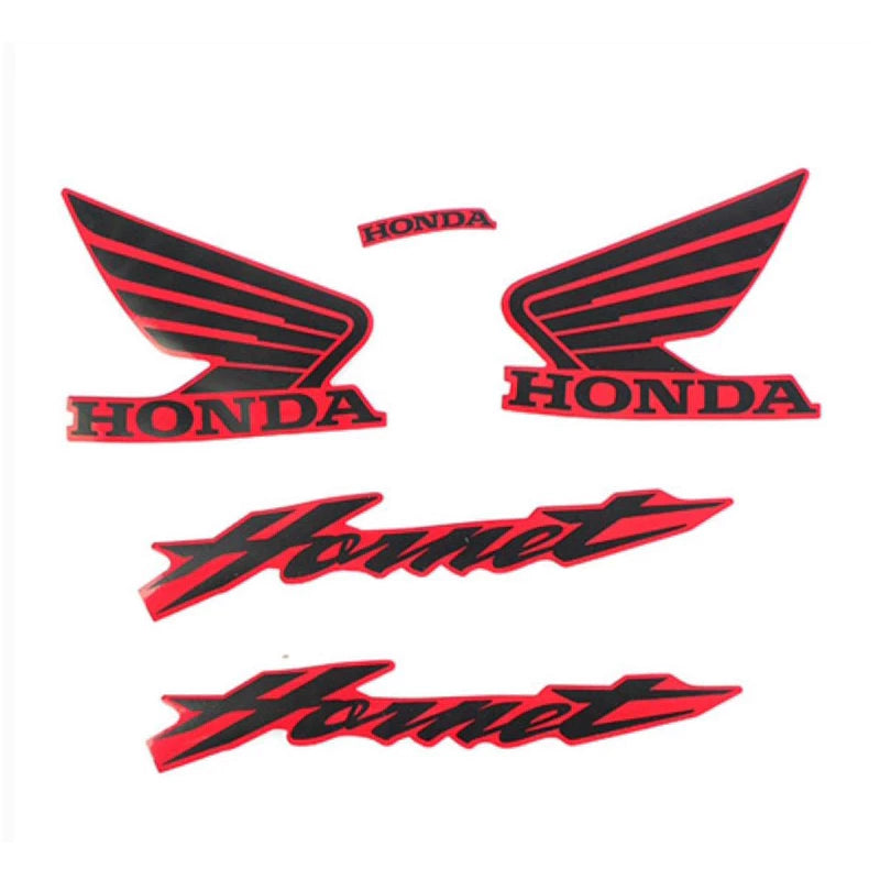 FAIXA CB 600 HORNET 2005 VERMELHA 672
