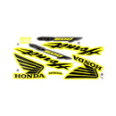 Kit Adesivos Honda CB 600F Hornet 2006 Amarelo - Faixas Originais 731