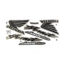 Kit Adesivos Honda CB 600F Hornet 2007 Prata - Faixas Originais 754