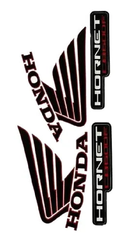 Kit Adesivos Honda CB 600F Hornet 2013/2014 Branca - Faixas Originais 1132