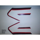 Kit Faixa Adesiva Honda CG 125 1982 Original - Cor Vermelha