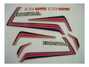 Faixa Adesiva Honda CG 125 1986 Original Branca - Qualidade Premium e Acabamento Perfeito