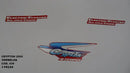 Kit Faixa Adesiva Yamaha Crypton 2000 Original - Cor Vermelha