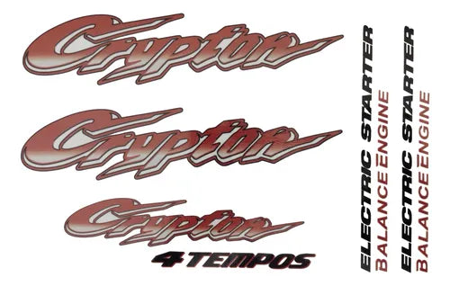 Faixa Adesiva Yamaha Crypton 2002 Original Dourada - Qualidade Premium e Acabamento Perfeito