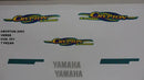 Kit Completo de Adesivos Yamaha Crypton 2003 - Cor Verde