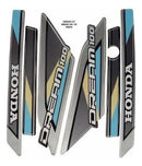 Kit Completo de Adesivos Honda Dream 100 1994 - Cor Preto
