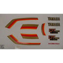 Kit Completo de Adesivos Yamaha DT 180 1983 - Cor Preto