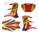 Kit Completo de Adesivos Yamaha DT 200R 1995 - Cor Branco