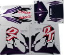 Kit Completo de Adesivos Yamaha DT 200R 1997 - Cor Azul