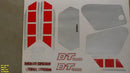 Kit Completo de Adesivos Yamaha DTN 180 1986 - Cor Preto
