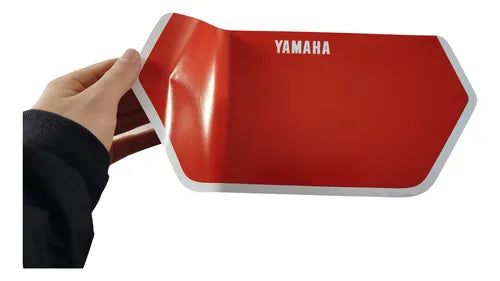 Kit Completo de Adesivos Yamaha DTZ 180 1988 - Cor Preto