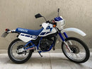 Kit Completo de Adesivos Yamaha DTZ 180 1990 - Cor Branco/Azul