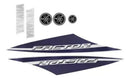 Kit Completo de Adesivos Yamaha Factor 125 2015/2016 - Cor Branco