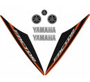 Kit Completo de Adesivos Yamaha Factor 125 2015/2016 - Cor Laranja