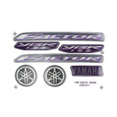 Faixa Adesiva Yamaha Factor 125 2010 Original Roxa - Qualidade Premium e Acabamento Perfeito
