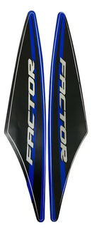 Faixa Adesiva Yamaha Factor 125 2014 Original Azul - Qualidade Premium e Acabamento Perfeito