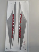 Faixa Adesiva Yamaha Factor 125 KI 2015/2016 Original Branca - Qualidade Premium e Acabamento Perfeito