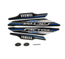 Kit Completo de Adesivos Yamaha Factor 150 2017 - Cor Branco