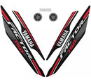 Kit Completo de Adesivos Yamaha Factor 150 2017 - Cor Preto
