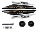 Kit Completo de Adesivos Yamaha Factor 150 ED 2019-21 - Cor Branco