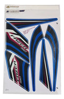 Faixa Adesiva Yamaha Fazer 150 SED 2014/2015 Original Azul - Qualidade Premium e Acabamento Perfeito