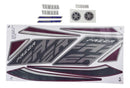 Faixa Adesiva Yamaha Fazer 150 SED 2017/2018 Original Vermelha - Qualidade Premium e Acabamento Perfeito