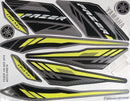 Faixa Adesiva Yamaha Fazer 150 SED 2016 Original Preta - Qualidade Premium e Acabamento Perfeito