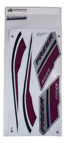 Faixa Adesiva Yamaha Fazer 150 SED 2019 Original Branca - Qualidade Premium e Acabamento Perfeito