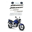 Faixa Adesiva Yamaha Fazer 250 2007 Original Azul - Qualidade Premium e Acabamento Perfeito
