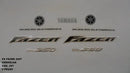 Faixa Adesiva Yamaha Fazer 250 2007 Original Vermelha - Qualidade Premium e Acabamento Perfeito