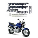 Faixa Adesiva Yamaha Fazer 250 2008 Original Azul - Qualidade Premium e Acabamento Perfeito