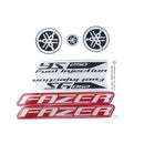 Faixa Adesiva Yamaha Fazer 250 2012/2013 Original Vermelha - Qualidade Premium e Acabamento Perfeito