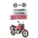 Faixa Adesiva Yamaha Fazer 250 2012/2013 Original Vermelha - Qualidade Premium e Acabamento Perfeito