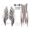 Faixa Adesiva Yamaha Fazer 250 Blue Flex 2015 Original Branca - Qualidade Premium e Acabamento Perfeito