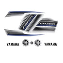 Faixa Adesiva Yamaha Fazer 250 YS 2015 Original Branca - Qualidade Premium e Acabamento Perfeito