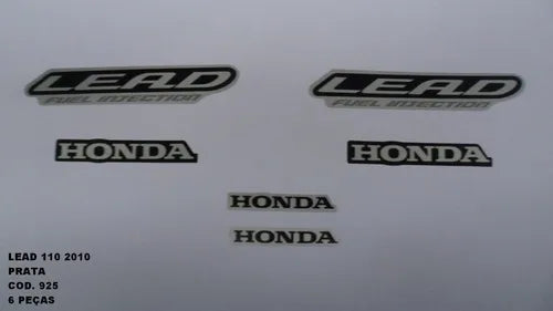 Faixa Adesiva Honda Lead 110 2010 Original Prata - Qualidade Premium e Acabamento Perfeito