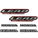 Faixa Adesiva Honda Lead 110 2011 Original Vermelha - Qualidade Premium e Acabamento Perfeito