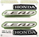 Faixa Adesiva Honda Lead 110 2012 Original Verde - Qualidade Premium e Acabamento Perfeito