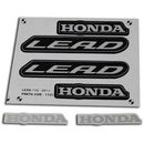 Faixa Adesiva Honda Lead 110 2013 Original Preta - Qualidade Premium e Acabamento Perfeito