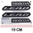 Kit Completo de Adesivos Honda Lead 110 2014 - Cor Azul