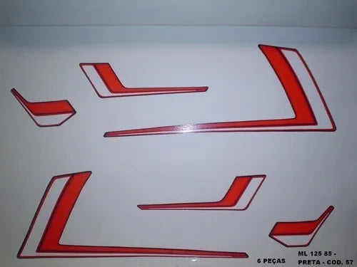 Faixa Adesiva ML 85 Original Preta - Qualidade Premium e Acabamento Perfeito