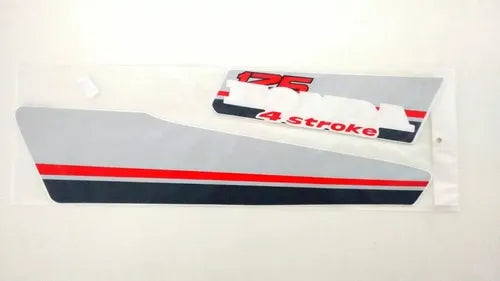 Kit Completo de Adesivos Honda ML 1987 - Cor Preta