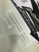 Kit Completo de Adesivos Honda NX 400 2002 - Cor Cinza